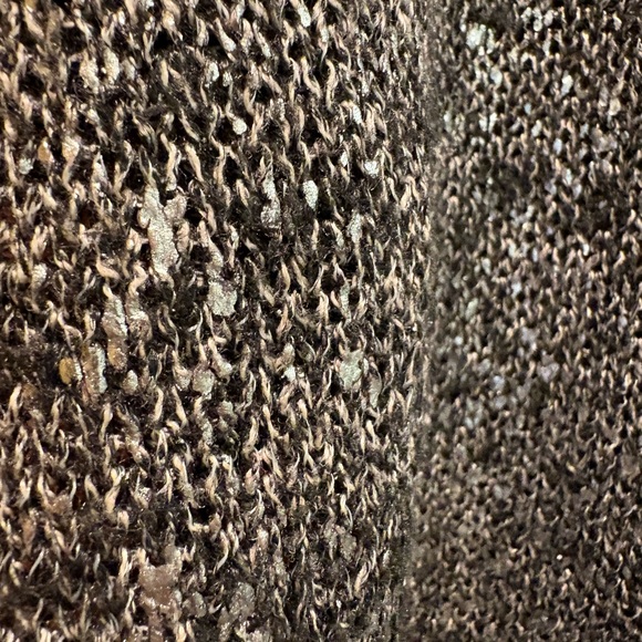 Eileen Fisher Open Knit Tunic Sweater Women’s Size XL Linen Blend - Picture 3 of 5